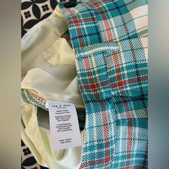 RAG & BONE
Ivy Pleated Plaid Shorts - Picture 8 of 13